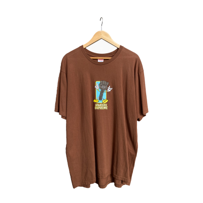 SUPREME BOLT SS23 BROWN T-SHIRT [XL]