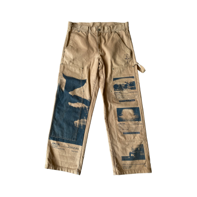 TRAVIS SCOTT PLAY STATION SYTEM WORK PANT [34"]