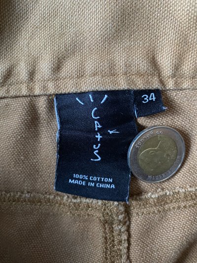 TRAVIS SCOTT PLAY STATION SYTEM WORK PANT [34"]