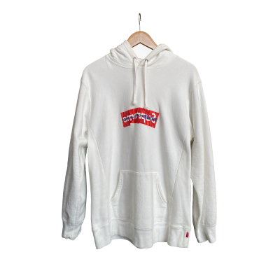 SUPREME COMME DES GARCONS SHIRT  BOX LOGO HOODED SWEATSHIRT SS17 [L]