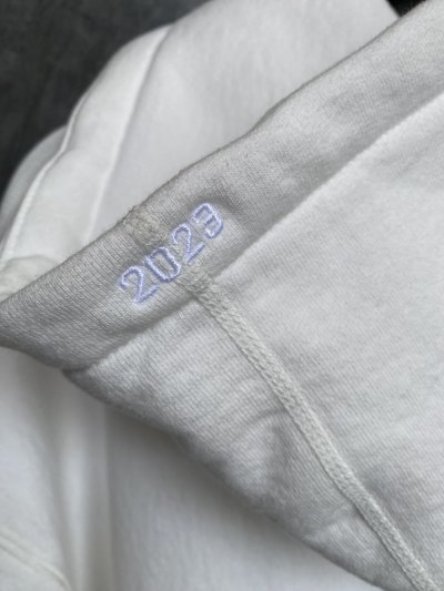 SUPREME WHITE BOX LOGO HOODED SWEATSHIRT FW23