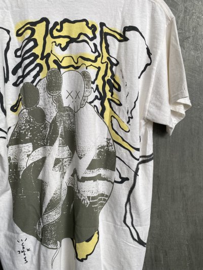 TRAVIS SCOTT CACTUS JACK + KAWS FRAGMENT SS21 TEE [M]