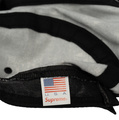 SUPREME SHIT CAMP CAP “BLACK” SS17