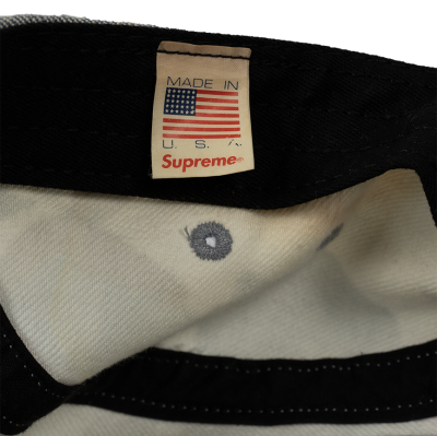 SUPREME WASHED OUT CAMO CAMP CAP  SS19