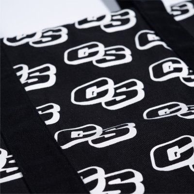 CS Monogram Tote Bag