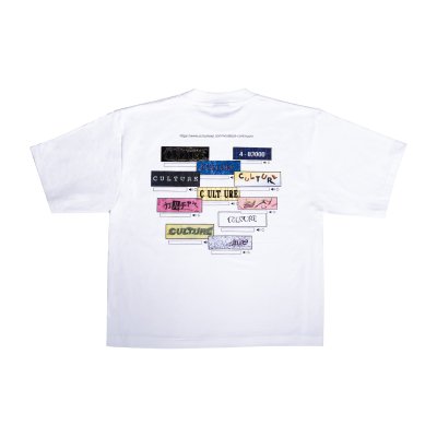 NC VERIFY COLOR BOXY TEE (WHITE)