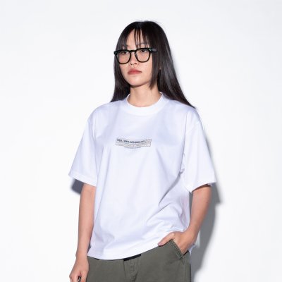 NC VERIFY COLOR BOXY TEE (WHITE)