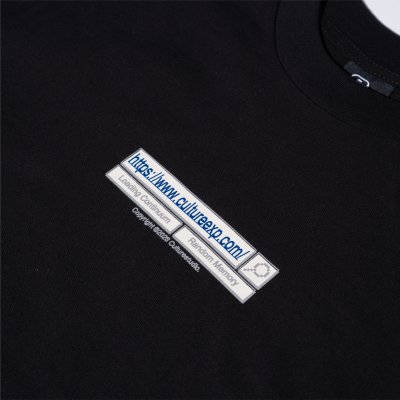 NC VERIFY COLOR BOXY TEE (BLACK)