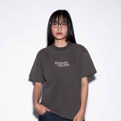 NC BASIC 4X4 BOXY TEE (BROWN FADED)