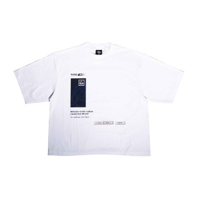 NC CONNECT WIZARD BOXY TEE (WHITE)
