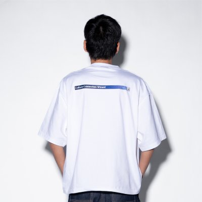 NC CONNECT WIZARD BOXY TEE (WHITE)