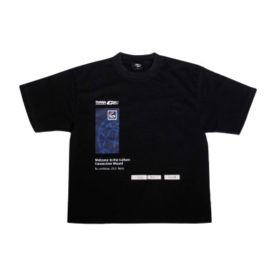 NC CONNECT WIZARD BOXY TEE (BLACK)