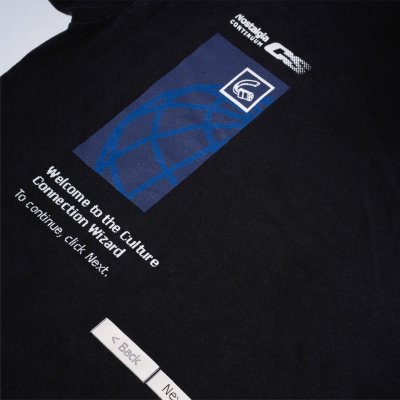 NC CONNECT WIZARD BOXY TEE (BLACK)