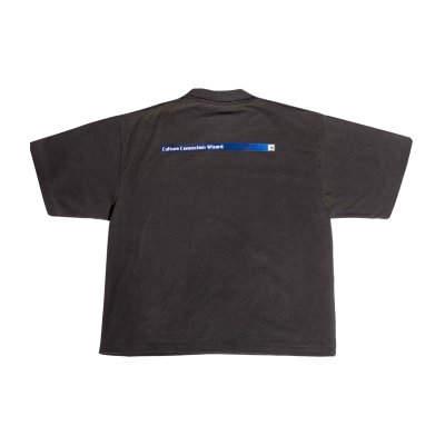 NC CONNECT WIZARD BOXY TEE (BROWN FADED)