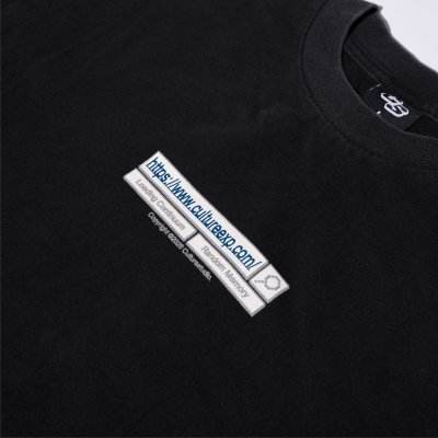 NC VERIFY COLOR BOXY TEE (BLACK FADED)