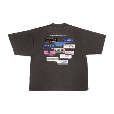 NC VERIFY COLOR BOXY TEE (BROWN FADED)
