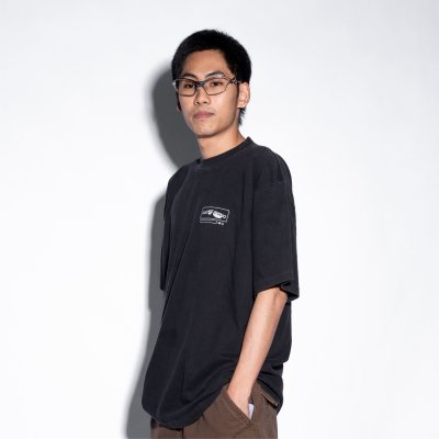 NC VERIFY BASIC TEE (BLACK FADED)