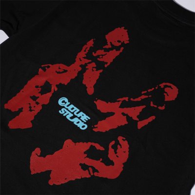 NC BASIC 4x4 BOXY TEE (BLACK)