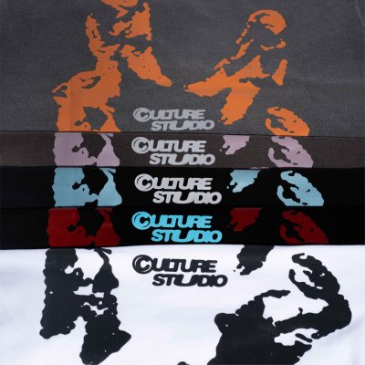 NC BASIC 4X4 BOXY TEE (BLACK FADED)