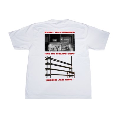 CS CHEAP COPY TEE (WHITE)