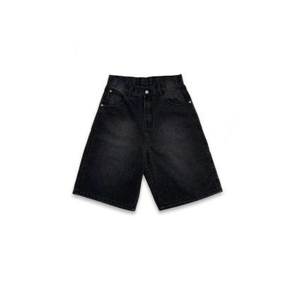 CS THE JORT JEANS (BLACK FADED)
