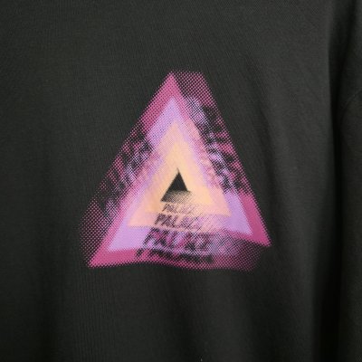PALACE TRI-FADED TEE BLACK FW24 [XL]