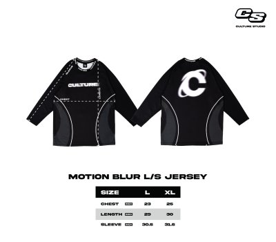 CS Motion Blur L/S Jersey