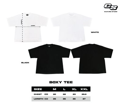 NC CONNECT WIZARD BOXY TEE (BLACK)