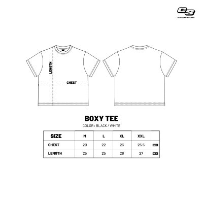 NC DIAL-UP CONNECT BOXY TEE (WHITE)