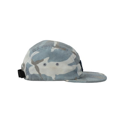 SUPREME WASHED OUT CAMO CAMP CAP  SS19