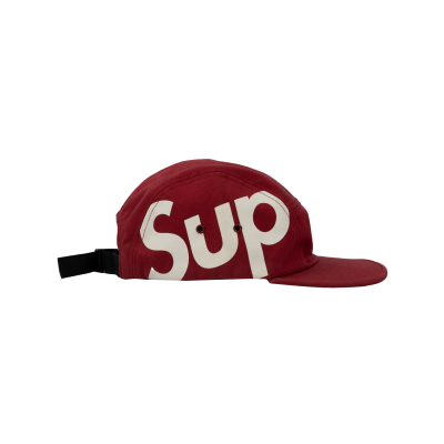 SUPREME RAISE SUP CAMP CAP RED AW16