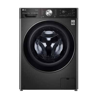 (จัดส่งฟรีพร้อมติดตั้ง) LG เครื่องซักผ้าฝาหน้า ระบบ AI DD™ ความจุซัก 24 กก.พร้อม Smart WI-FI รุ่น F2725SVRB สีดำ