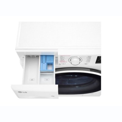 (จัดส่งฟรีพร้อมติดตั้ง) LG เครื่องซักผ้าฝาหน้า ระบบ AI DD™ ความจุซัก 15 กก./ อบ 8 กก. พร้อม Smart WI-FI รุ่น F2515RTPW