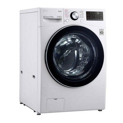 (จัดส่งฟรีพร้อมติดตั้ง) LG เครื่องซักผ้าฝาหน้า ระบบ AI DD™ ความจุซัก 15 กก./ อบ 8 กก. พร้อม Smart WI-FI รุ่น F2515RTPW