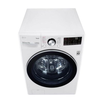 (จัดส่งฟรีพร้อมติดตั้ง) LG เครื่องซักผ้าฝาหน้า ระบบ AI DD™ ความจุซัก 15 กก./ อบ 8 กก. พร้อม Smart WI-FI รุ่น F2515RTPW