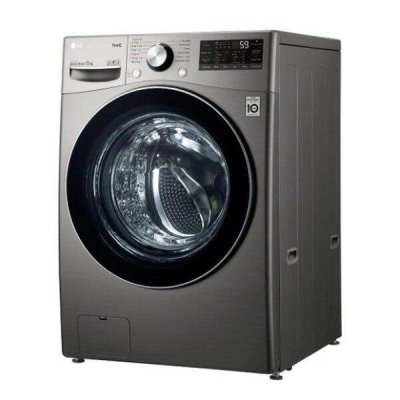 (จัดส่งฟรีพร้อมติดตั้ง) LG เครื่องซักผ้าฝาหน้า ระบบ AI DD™ พร้อม Smart WI-FI control ความจุซัก 15 กก. รุ่น F2515STGV