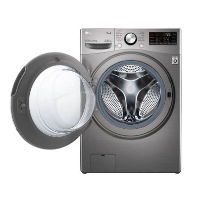 (จัดส่งฟรีพร้อมติดตั้ง) LG เครื่องซักผ้าฝาหน้า ระบบ AI DD™ พร้อม Smart WI-FI control ความจุซัก 15 กก. รุ่น F2515STGV