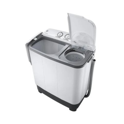 (จัดส่งฟรีพร้อมติดตั้ง) LG เครื่องซักผ้า 2 ถัง รุ่น P800NONP ซัก 8 กก. ถังปั่นหมาด 4.5 กก.