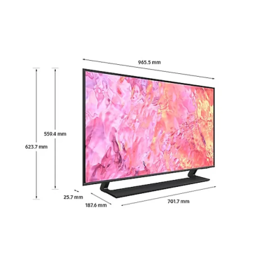 (จัดส่งฟรีพร้อมติดตั้ง) Samsung TV QLED 4K Smart TV QA43Q65CAKXXT 43 นิ้ว รุ่น 43Q65C (ปี 2023)