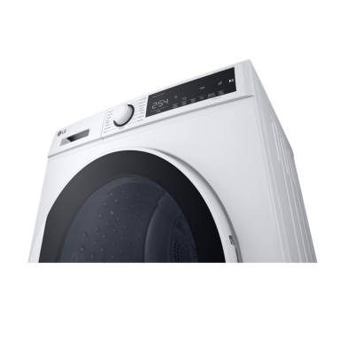 (จัดส่งฟรีพร้อมติดตั้ง) LG เครื่องอบผ้าฝาหน้า ความจุซัก 8 กก.รุ่น RD08NHP5W HEAT PUMP สีขาว