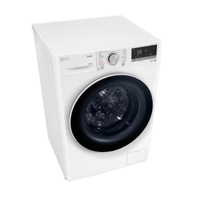(จัดส่งฟรีพร้อมติดตั้ง) LG เครื่องซักผ้าฝาหน้า ระบบ AI DD™ ความจุซัก 10 กก./ อบ 7 กก. พร้อม Smart WI-FI รุ่น FV1410H4W สีขาว