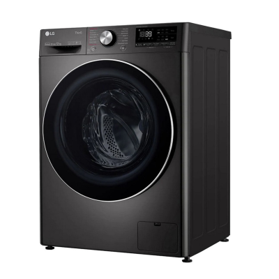 (จัดส่งฟรีพร้อมติดตั้ง) LG เครื่องซักผ้าฝาหน้า ระบบ AI DD™ ความจุซัก 24 กก.พร้อม Smart WI-FI รุ่น F2725SVRB สีดำ