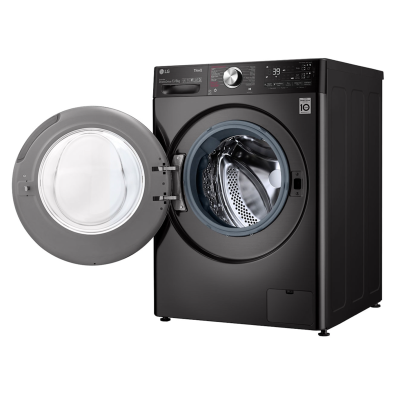 (จัดส่งฟรีพร้อมติดตั้ง) LG เครื่องซักผ้าฝาหน้า ระบบ AI DD™ ความจุซัก 24 กก.พร้อม Smart WI-FI รุ่น F2725SVRB สีดำ