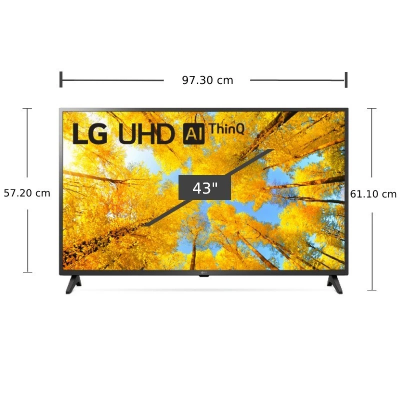 (จัดส่งฟรีพร้อมติดตั้ง) LG UHD 4K Smart TV 43UR7500 43" รุ่น 43UR7500PSC ประกันศูนย์ไทย  เครื่องแท้ 100%