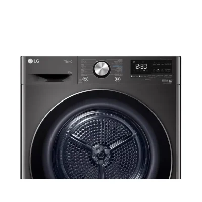 (จัดส่งฟรีพร้อมติดตั้ง) LG เครื่องอบผ้าฝาหน้า  ความจุซัก 10 กก. พร้อม Smart WI-FI รุ่น RV10VHP2B อินเวอร์เตอร์