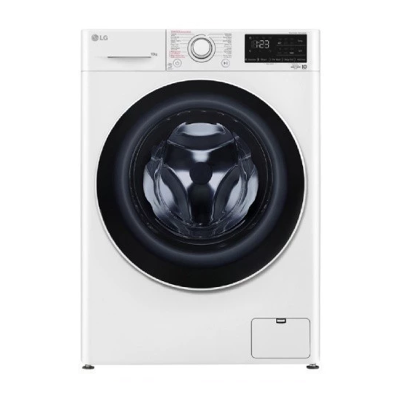 (จัดส่งฟรีพร้อมติดตั้ง) LG เครื่องซักผ้าฝาหน้า ระบบ AI DD™ ความจุซัก 10 กก.รุ่น FV1410S5WG1 สีขาว  พร้อม Smart Diagnosis ตรวจสอบปัญหาผ่านมือถือ