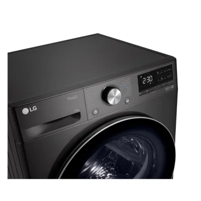 (จัดส่งฟรีพร้อมติดตั้ง) LG เครื่องอบผ้าฝาหน้า  ความจุซัก 10 กก. พร้อม Smart WI-FI รุ่น RV10VHP2B อินเวอร์เตอร์