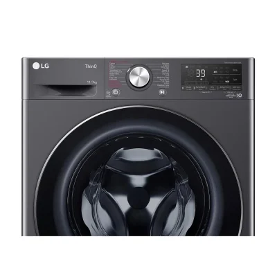 (จัดส่งฟรีพร้อมติดตั้ง) LG เครื่องซักผ้าฝาหน้า ความจุซัก 11 กก./ อบ 7 กก. พร้อม Smart WI-FI รุ่น FV1411H3M
