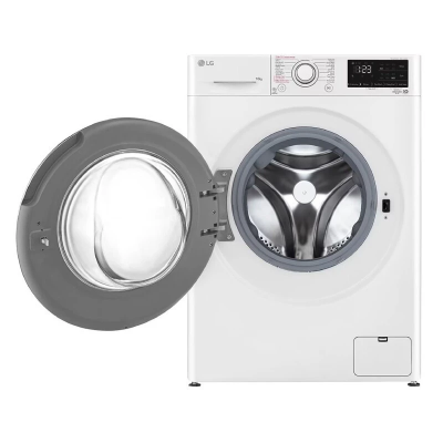 (จัดส่งฟรีพร้อมติดตั้ง) LG เครื่องซักผ้าฝาหน้า ระบบ AI DD™ ความจุซัก 10 กก.รุ่น FV1410S5WG1 สีขาว  พร้อม Smart Diagnosis ตรวจสอบปัญหาผ่านมือถือ