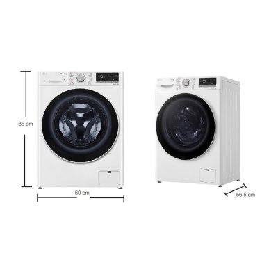 (จัดส่งฟรีพร้อมติดตั้ง) LG เครื่องซักผ้าฝาหน้า ความจุซัก 11 กก. พร้อม Smart WI-FI รุ่น FV1411S4W1